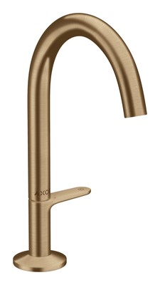 Axor One Waschtischmischer Select 170 mit Push-Open Ablaufgarnitur Ausladung...