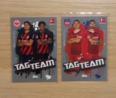 2x Topps Match Attax Bundesliga 2023/24 ''TAGTEAM'' Nr.516 & Nr.518
