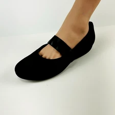 Dansko Mary Jane Shoes Size 40 US 9.5 Black Leather Upper Strap Classic Comfort