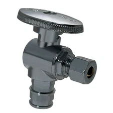 1 Pack XFITTING 1/2" Pex A x 1/4" OD Compression Angle Valve, F1960 Expansion