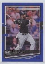 2020 Panini Donruss Holo Blue Eloy Jimenez (Base) #121 0c4