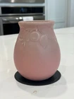 Rookwood Pottery Vase 2122 Mauve Matte Pink Leaves And Berries