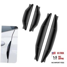 4 PCS Car Door Anti-collision Strips, Anti-impact Door Side Edge Guards, Anti
