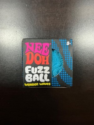 NeeDoh Fuzz Ball Wonder Waves Fuzzball - BLUE - NEW IN BOX - AUTHENTIC
