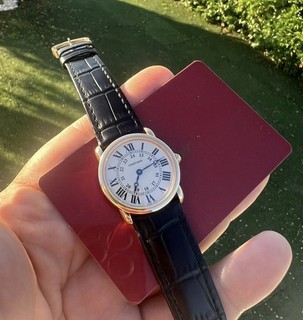 Cartier Ronde LC Rose Gold 18kt With Warranty Original 100% Ref 2886