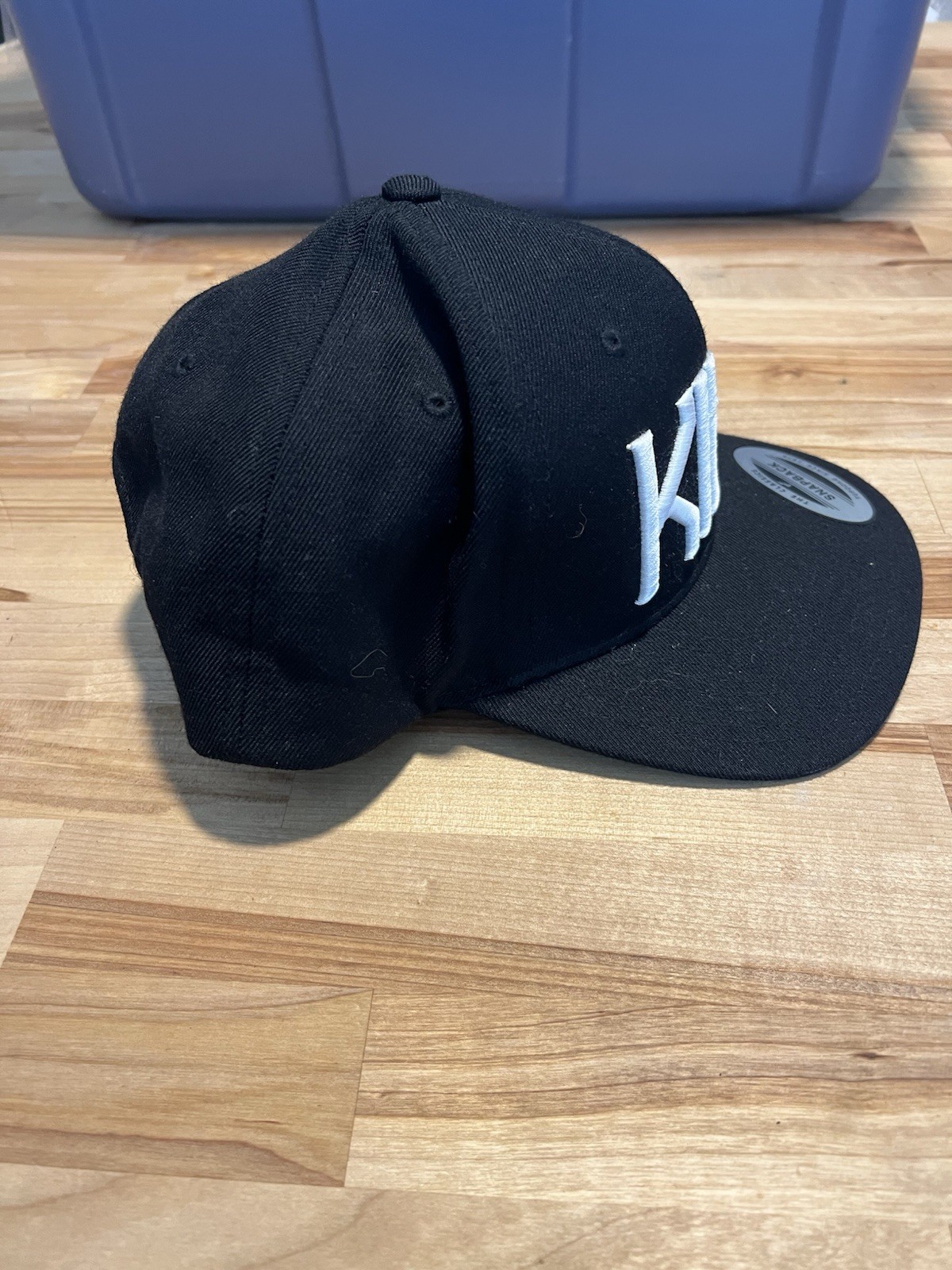 Kilo SnapBack Baseball Hat Black  Adjustable 97 - image 4