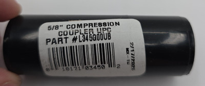 Drip Watering Compression Coupling - 5/8-In. L345G00UB