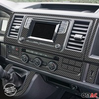 Innenraum Dekor Cockpit FüR Skoda Fabia II 2007-2014 Carbon Optik 20 Tlg