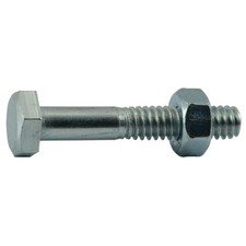 1/4"-20 x 1-1/2" Zinc Grade 2 / A307 Hex Bolts 20 pcs. 