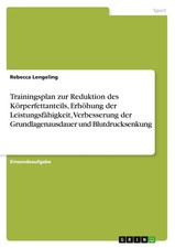 Rebecca Lengeling | Trainingsplan zur Redukti...