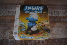 Vintage 1983 Milton Bradley Smurf Spin-A-Round Boar Game 100 Complete