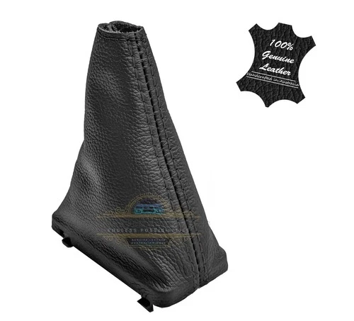 MAZDA UP UR BT-50 LEATHER AUTOMATIC SHIFTER GEAR BOOT - BLACK STITCH