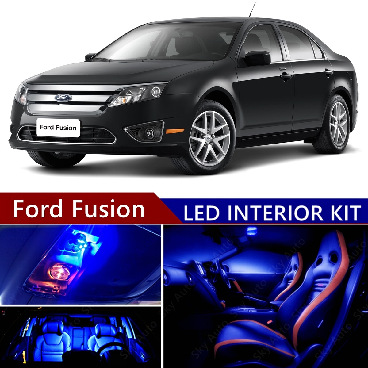 2017 Ford Fusion Interior Light Kit Installation Instructions ...