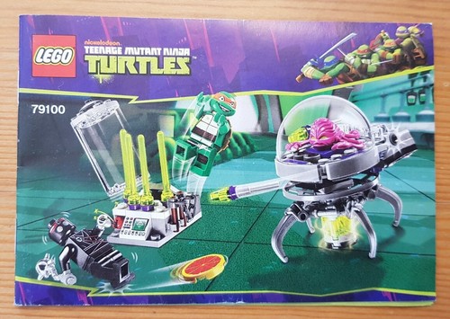 Lego 79100 Teenage Mutant Ninja Turtles Kraang Lab Escape Instructions Only