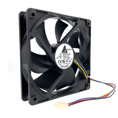 Delta AFB1212VH 120mm PWM 12025 DC 12V 0,60A 12cm 4pin Lüfter 120*120*25mm