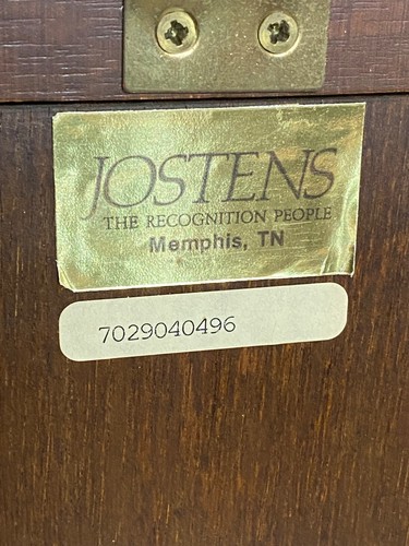 Jostens Montreux Chiming Mechanical Wall Clock Germany Good Working Order w Key! - Picture 14 of 18