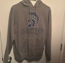 University Of Dubuque Spartans Hoodie Gray Small