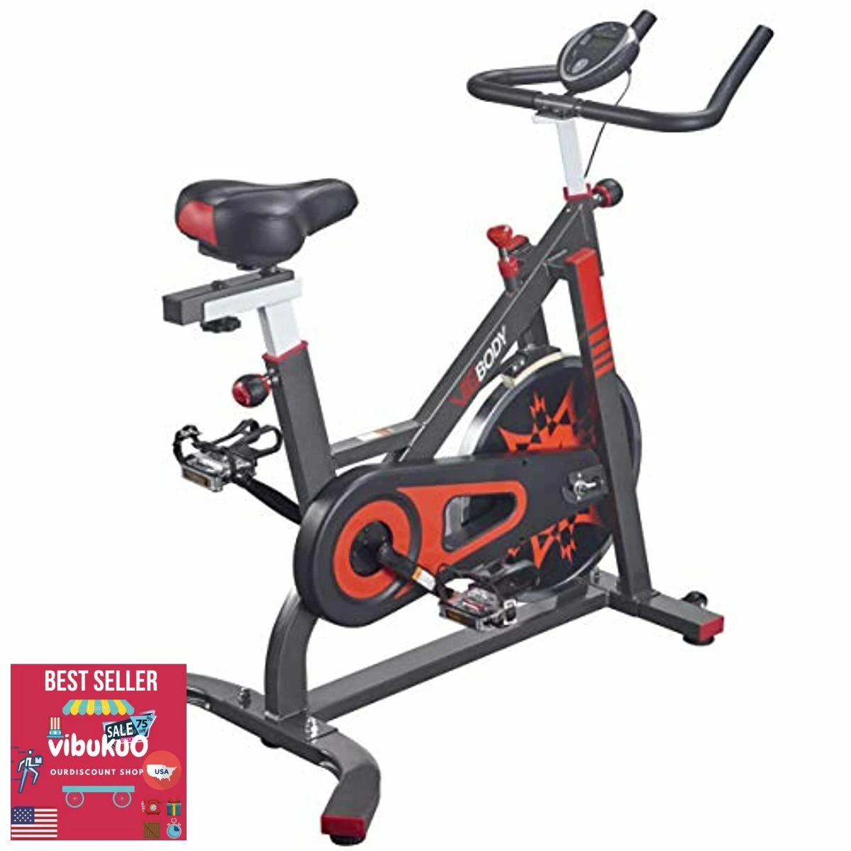 NEW GYM Exercise Bike Indoor Cycling Bicycle Stationary Bikes Cardio Workout USA eBay