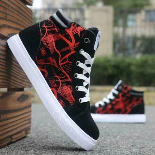Mens High Top Sports Sneakers Shoes Casual ankle boots eBay