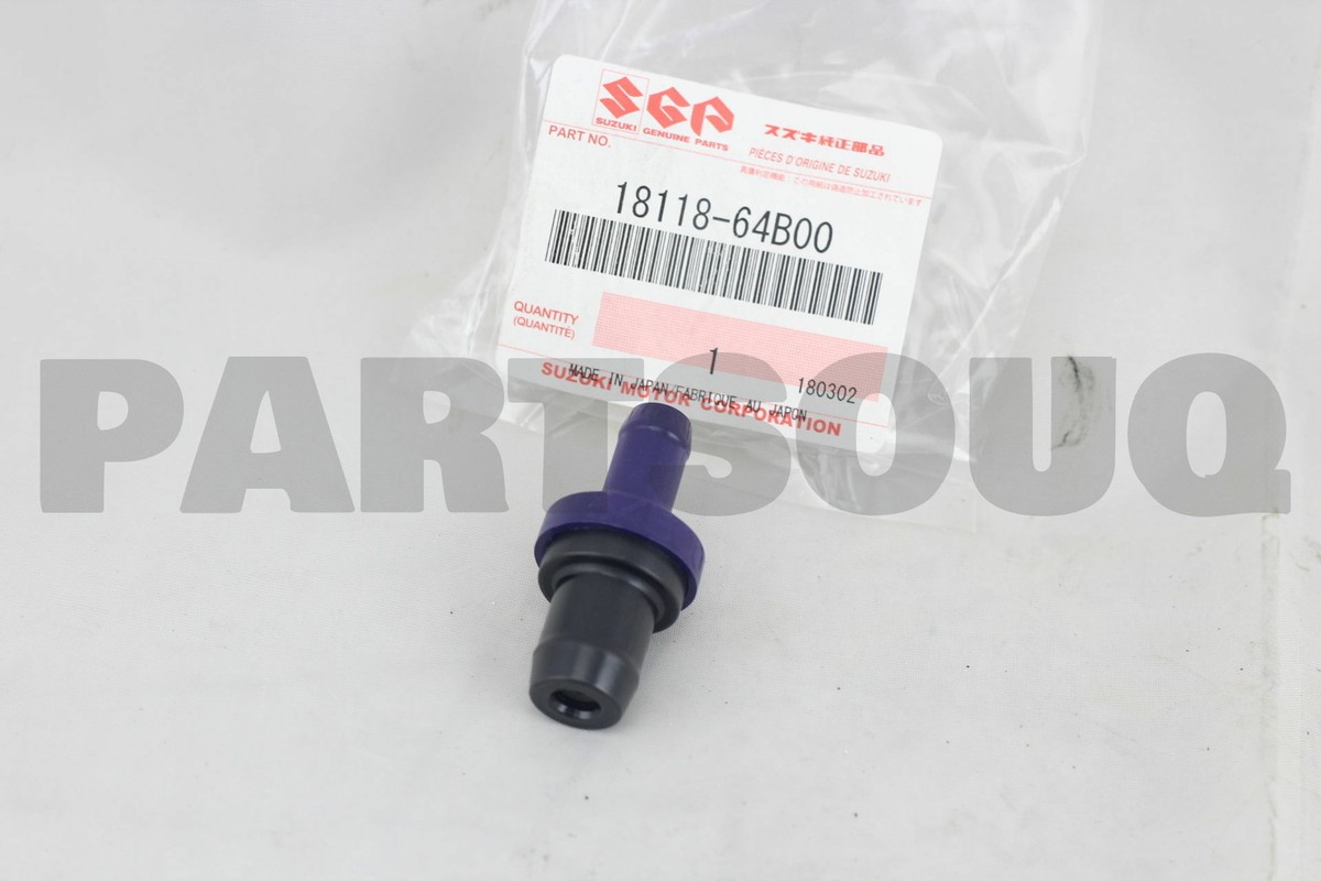 1811864B00 Genuine Suzuki VALVE, PCV 18118-64B00 | eBay