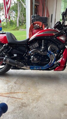Harley Davidson VRod Night Rod Special  Full Exhaust System 2 into 1
