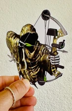 Bow Hunting Camo Grim Reaper Deer Hunting Camouflage Sticker Decal Tactical Gear