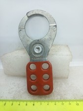 Master Lock MLKS 420 Lockout Standard Hasp 25mm Steel Out LOTO Electrical Safety