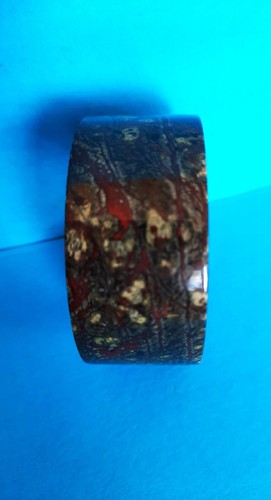 ANTIQUE VICTORIAN BLOODSTONE NAPKIN RING - Picture 2 of 5