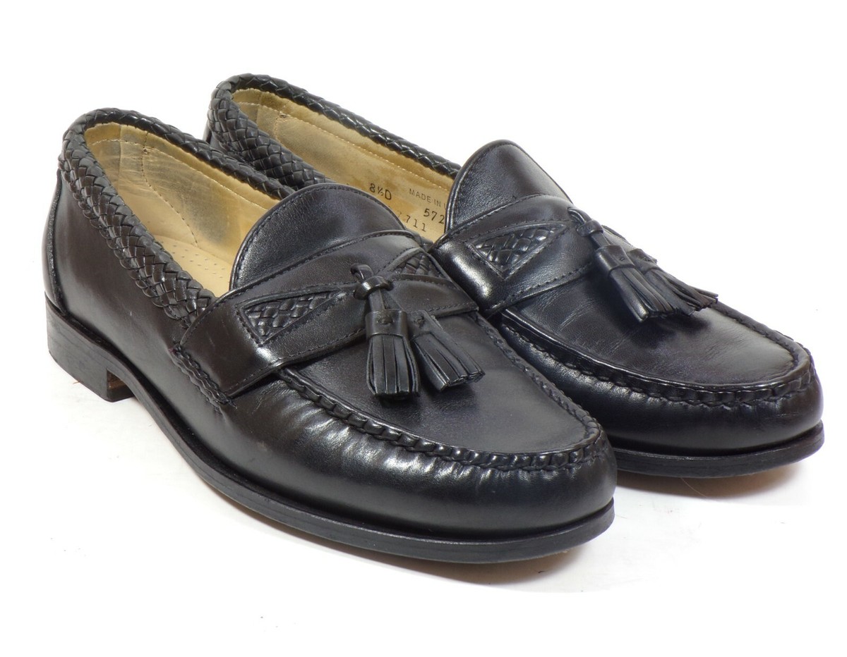 Allen Edmonds Maxfield Black Tassel Loafers 8.5 D | eBay display picture 2