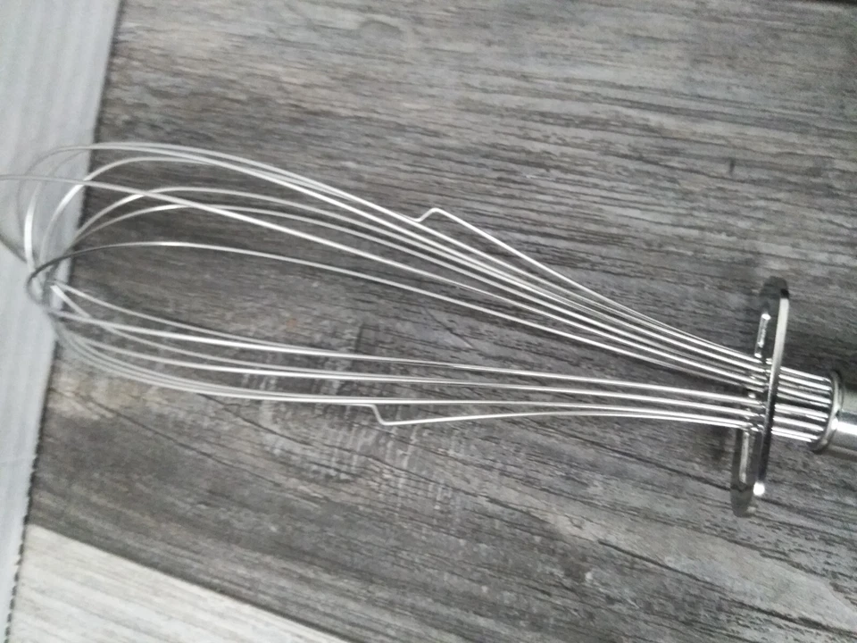 NOS. Batidor de alambre globo de acero inoxidable Kuhn Rikon SUIZA, 12 pulgadas Foto 3 de 4