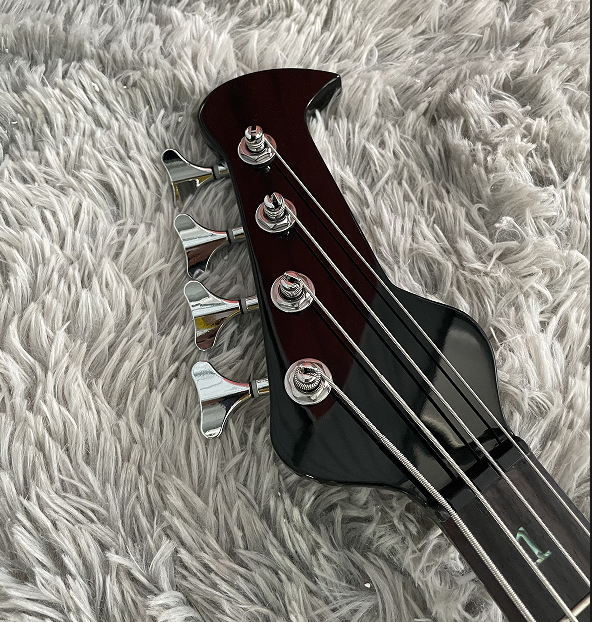 4-strings Warwick Buzzard Bass Guitar Black SSSS Pickups