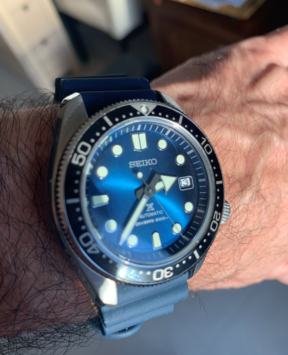 Seiko Prospex Sunburst Blue Men's Watch - SPB083 for sale online | eBay