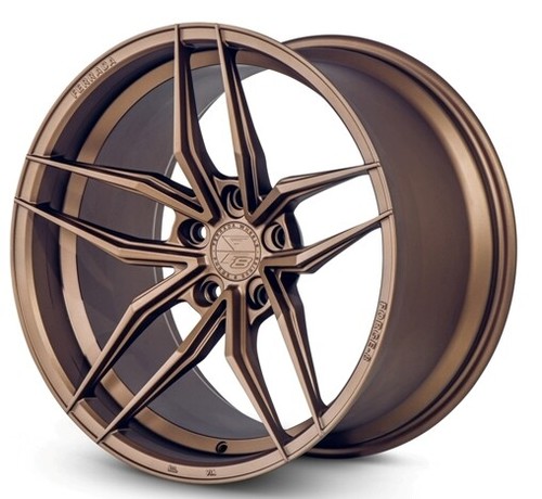 20x11.5 Ferrada F8 FR5 5x114.3 +30 Matte Bronze New Rims Set (4) - Bild 2 von 3
