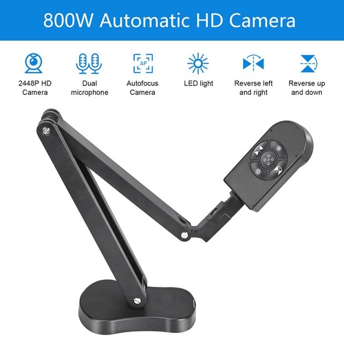 USB Visualiseur/ 8MP Web Caméra pour PC 4K Document Camera pour A3 Format ave... - Photo 2/7