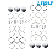 LABLT Piston Set with Ring For Dodge Durango Ram Jeep Grand Cherokee 3.7L SOHC