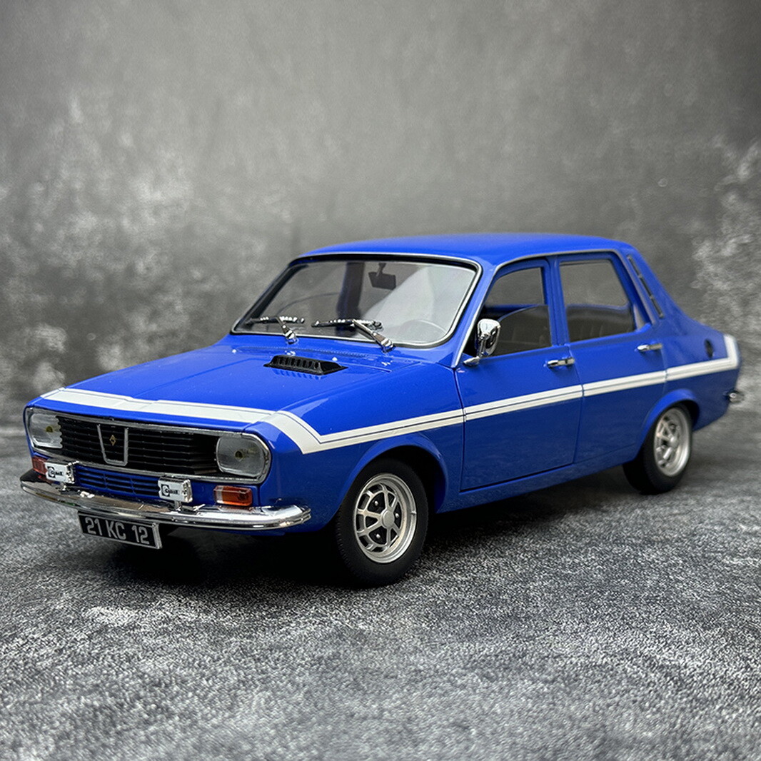 Norev 1/18 Scale Renault 12 Gordini Blue Diecast Car Model Toy