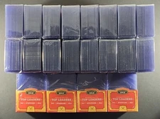 (500) CBG Standard Card Toploaders Pro Top Loaders Ultra Cardboard Gold BCW