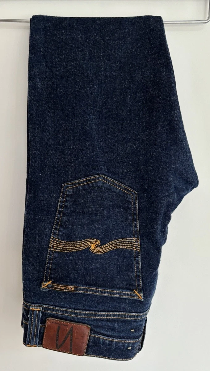 Nudie tight long john twill cheap rinsed