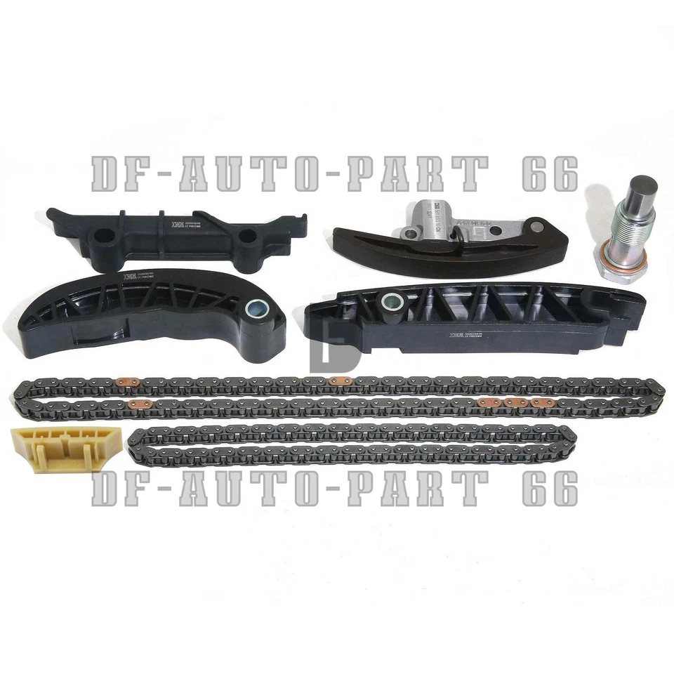 8pcs Timing Chain Guide Kit For Porsche VW Passat CC Touareg Audi Q7 3.6 VR6 FSI - Imagem 2 de 4