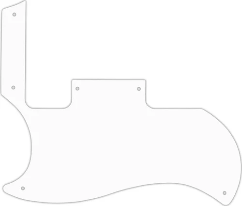 WD Custom Pickguard For Left Hand Gibson 2010-2012 '60s Tribute SG Special
