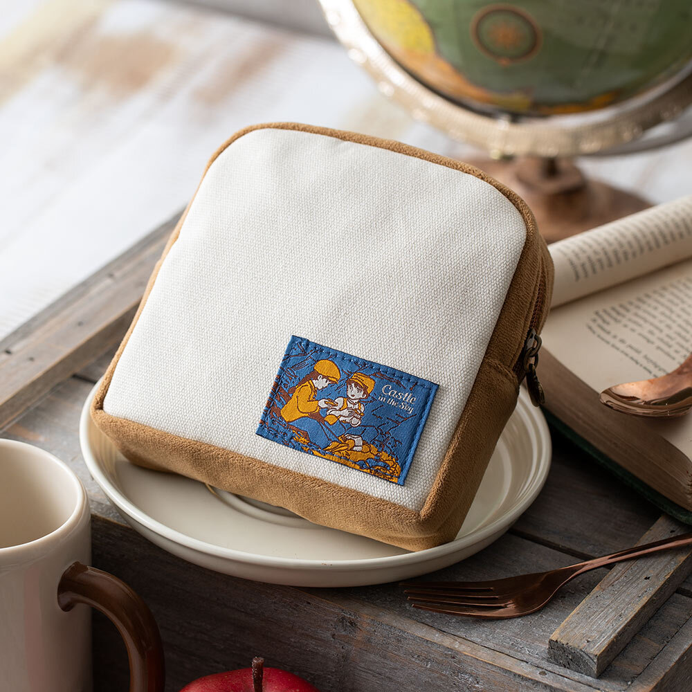 Laputa Castle in the Sky Pazu & Sheeta Bread Pouch Bag