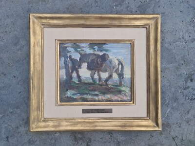 Ölgemälde Julius Paul Junghanns 1876 - 1958