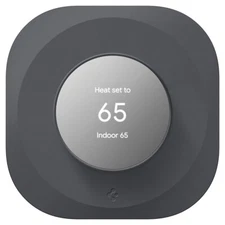 Google Nest Thermostat | Spigen [Wall Plate] Shockproof Slim Installment Plate