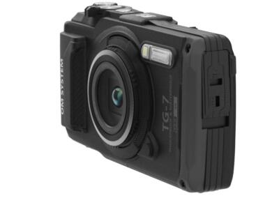 OM SYSTEM Tough TG-7 Digital Camera (Black) - USED