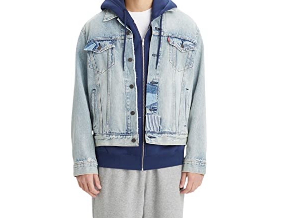 Men's Levi's Trucker Denim Jacket Large NWT | eBay