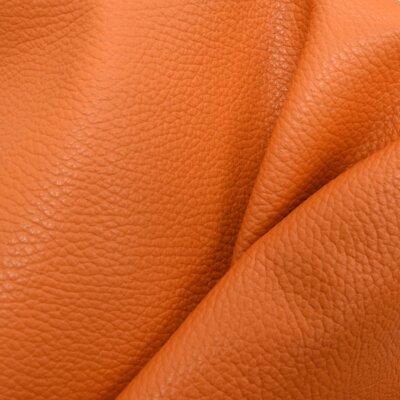 Pebble Grain Leather Sheets Solid Colors Vibrant Precut Cowhide Pieces