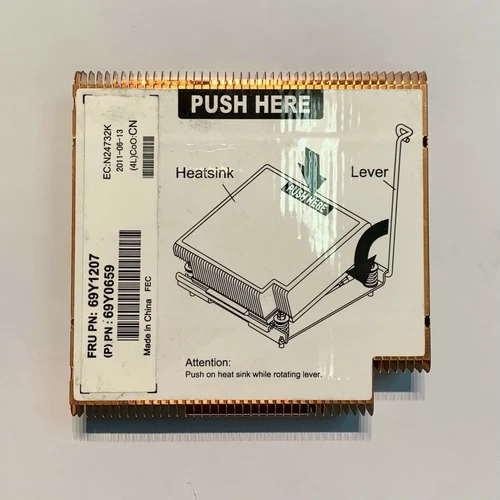 Dissipatore di calore 69Y1207 - 69Y0659 HEATSINK LGA 1366 System X3550 X3650 M3