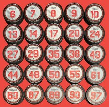 Team Canada 2026 Winter Olympics Player Jersey Hockey Puck Team Set 25 Crosby