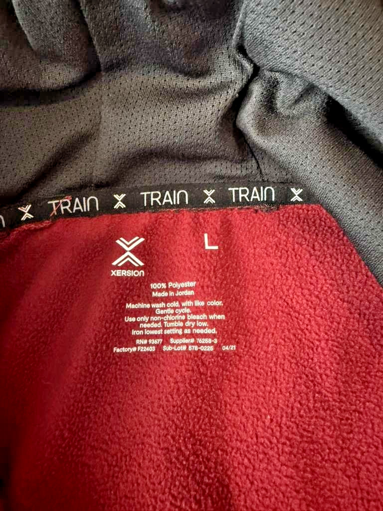 Xersion Men's Train Performance Full-Zip Hoodie -… - image 4