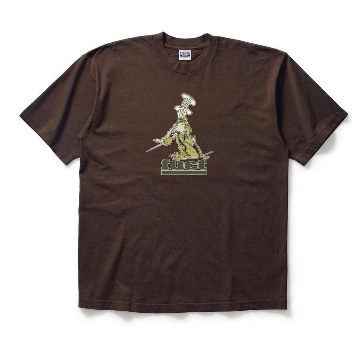 専用 22SS Ford Tee Saint Rage×Fuct 両袖プリ XL FUCT Syringe Needle Tee Shirt T-shirt Brown Medium New | eBay
